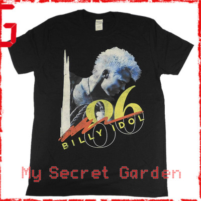 Billy Idol - Whiplash Smile Official Fitted Jersey T Shirt ( Men L ) ***READY TO SHIP from Hong Kong***